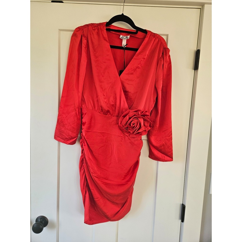 Future Collective red dress NWT size 6
